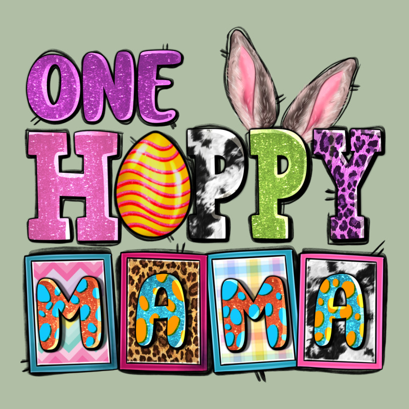Easter Day One Hoppy Mama Urban Heavy Tee by OliviaCreatesArt | Teevron