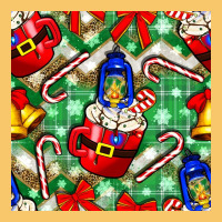 Christmas Coffee Cups Bell And Candy Cane With Leopard And Plaid Vintage Hoodie | Teevron