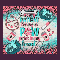 Every Patient Leaves A Paw Print In My Heart Premium Tee | Teevron