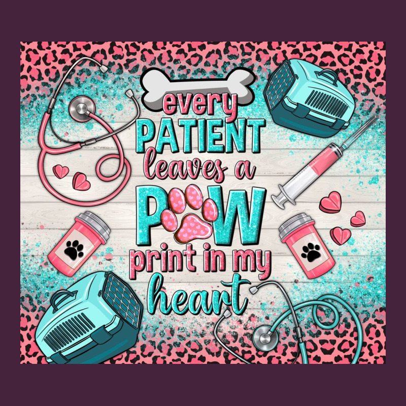 Every Patient Leaves A Paw Print In My Heart Premium Tee by TumblerDesignByShophia | Teevron