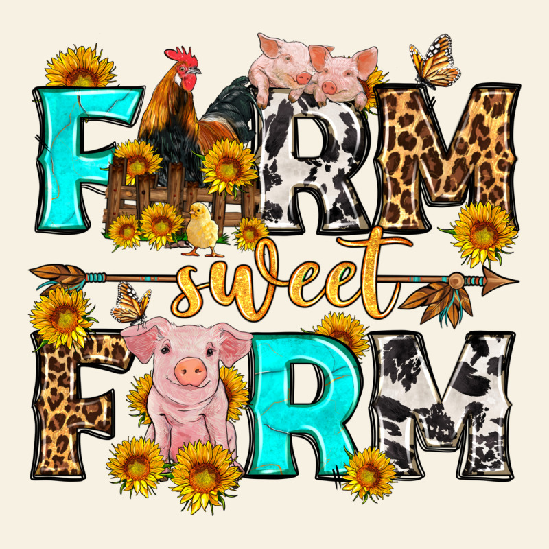 Farm Sweet Farm Western  Olivia Vintage Tee by OliviaCreatesArt | Teevron