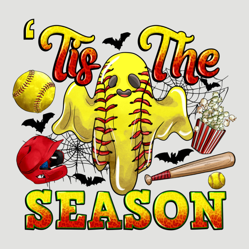Tis The Season Softball Halloween Classic Tee by CowGirlArtShop | Teevron