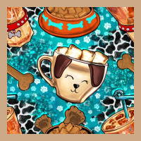 Dog Coffee Cups And Food Container With Cowhide Seamless Pattern Bbs Vintage Hoodie | Teevron