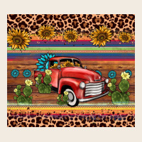 Truck Sunflower Leopard Premium Sweatshirt | Teevron