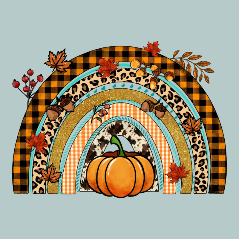 Fall Rainbow Pumpkin Heavy Core Tee by NancyCooperArtShop | Teevron