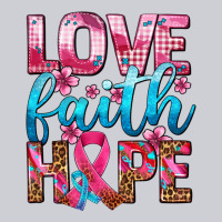 Love Faith Hope With Cancer Ribbon  Ado Heavyweight Sweatshirt | Teevron