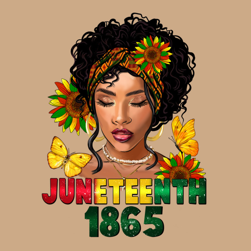 Juneteenth 1865 Black Woman Vintage Hoodie by FaDigitalArtStudio | Teevron