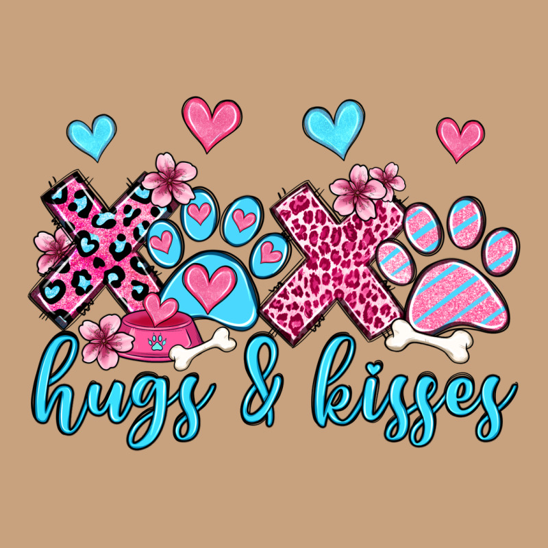 Xoxo Hugs And Kisses Paws Olivia Vintage Tee by OliviaCreatesArt | Teevron