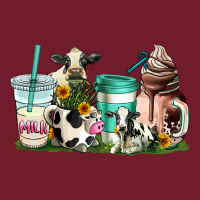 Cow Coffee Cups Zipper Hoodie | Teevron