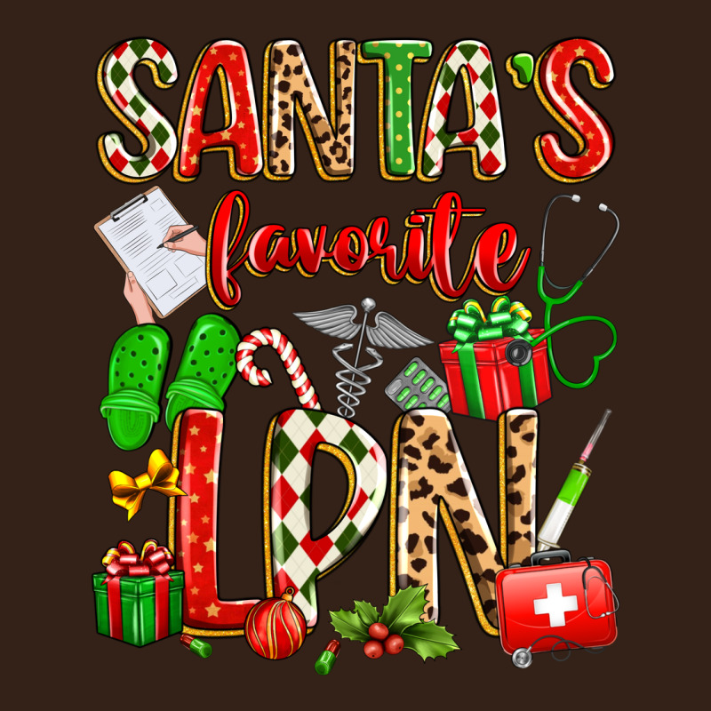 Santa's Favorite Lpn Heavy Core Tee by texasbilliewilder | Teevron
