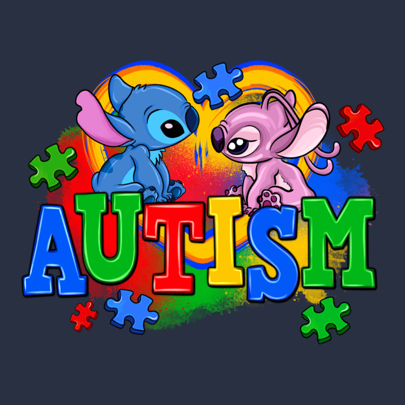 Autism Stitch With Lilo Heavyweight Sweatshirt by AdoDesignShop | Teevron