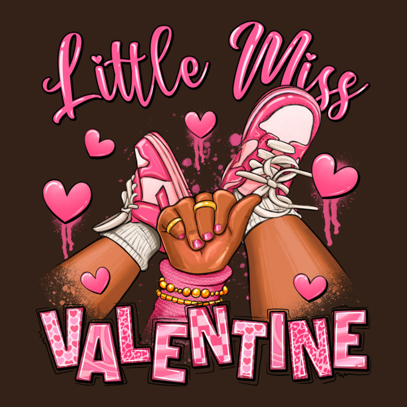 Little Miss Valentine Afro Kid Sneakers Heavy Core Tee by RanaPortraitStore | Teevron