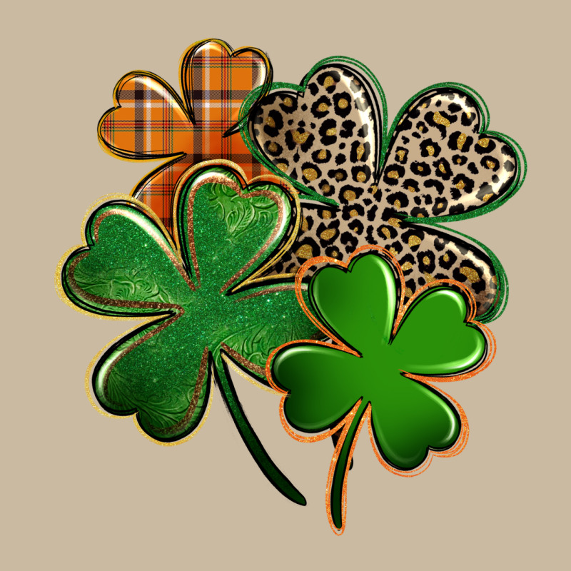 Leopard Shamrock Long Sleeve Tee by FaDigitalArtStudio | Teevron