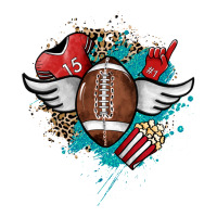 Football ball leopard glitter | Teevron