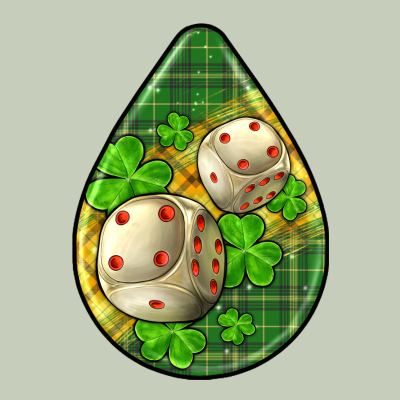 St.patrick's Teardrop Earrings Long Sleeve Tee by FaDigitalArtStudio | Teevron
