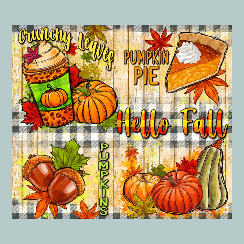 Hello Fall Pumpkins Heavy Core Tee by NancyCooperArtShop | Teevron