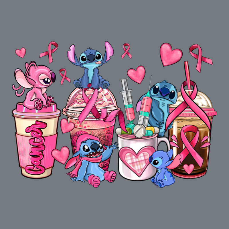 Breast Cancer Stitch Coffee Cups Heavyweight Sweatshirt by AdoDesignShop | Teevron