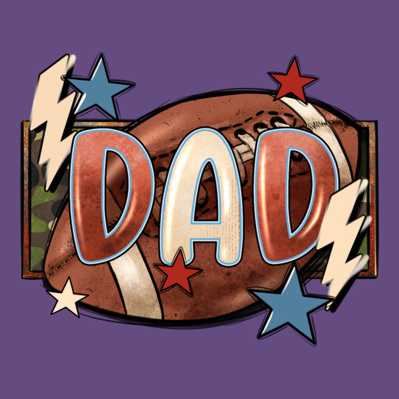 Football Dad Vintage Hoodie by FaDigitalArtStudio | Teevron