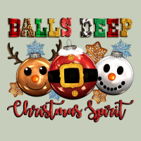 Balls Deep Christmas Spirit Ladies Tee | Teevron