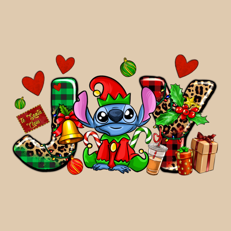 Joy With Christmas Elf Stitch Heavyweight Sweatshirt by AdoDesignShop | Teevron