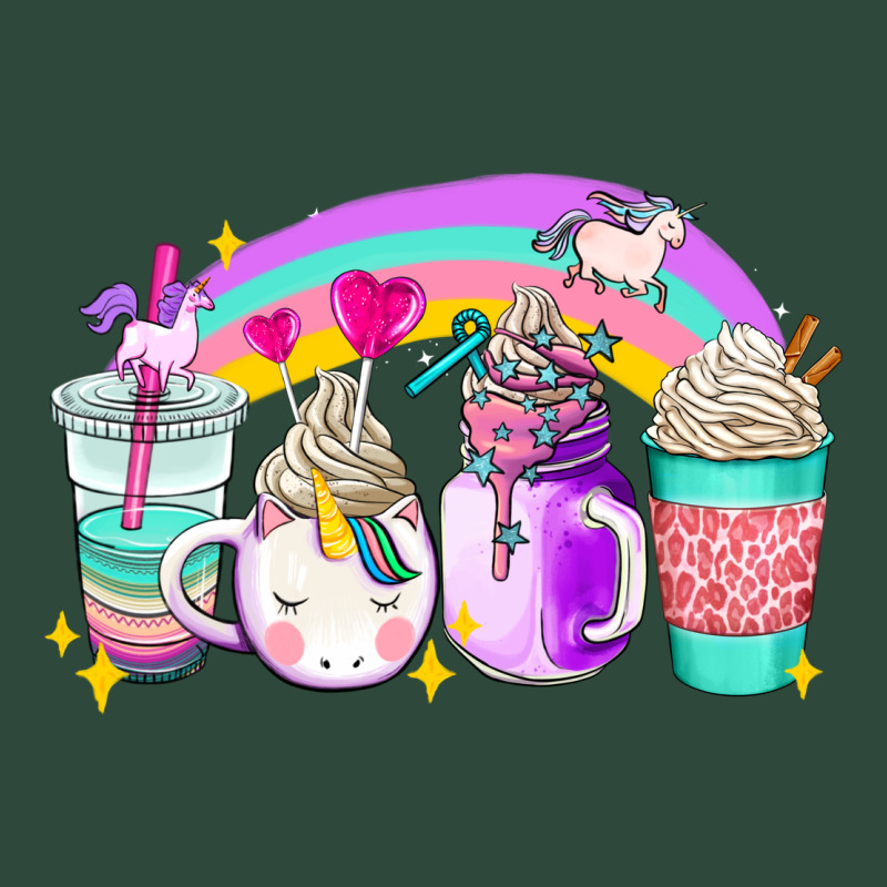 Unicorn Coffee Cups Zipper Hoodie by AdoDesignShop | Teevron