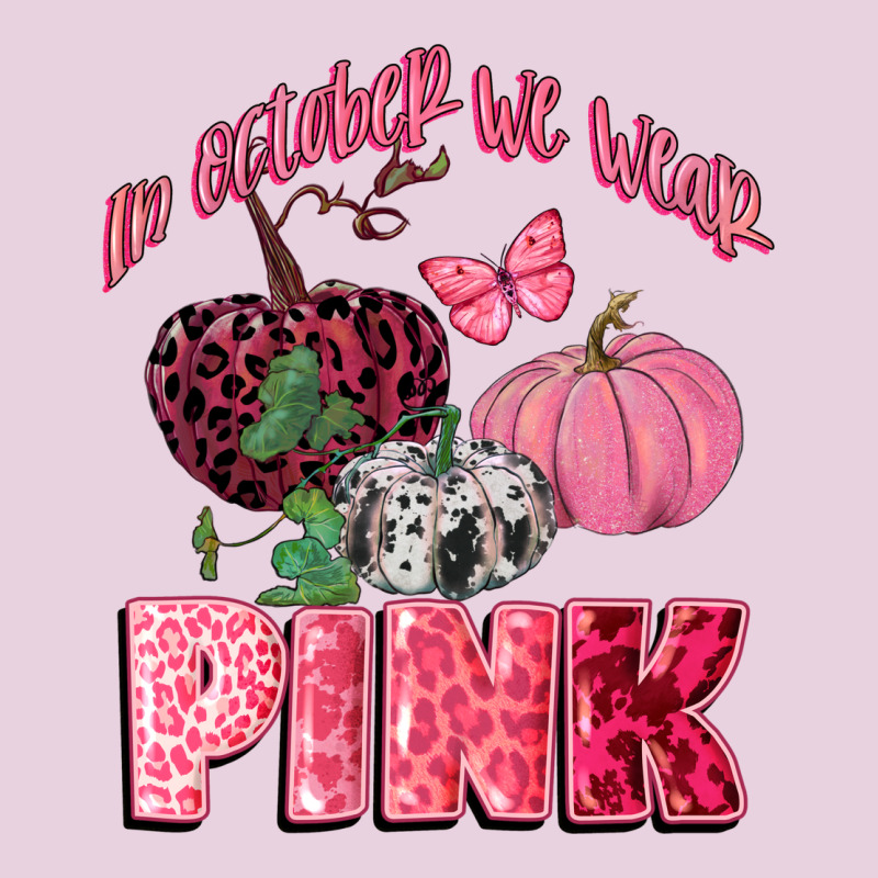 In October We Wear Pink Ladies Tee by CowGirlArtShop | Teevron