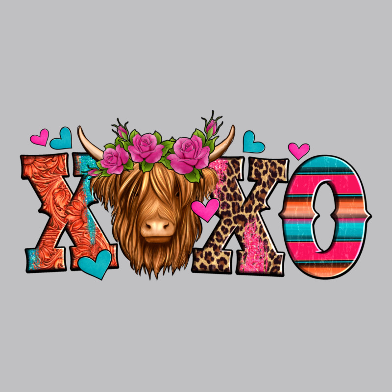 Xoxo Valentine's Day Highland Cow Classic Tee by Jasminsmagicworld | Teevron