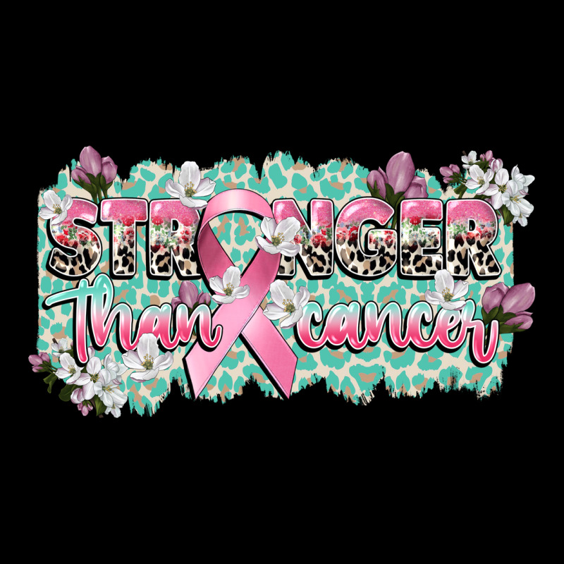 Stronger Than Cancer Cancer Awareness Ladies Tee by CowGirlArtShop | Teevron