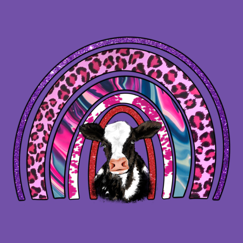 Rainbow Cow Premium Sweatshirt by AdoDesignShop | Teevron