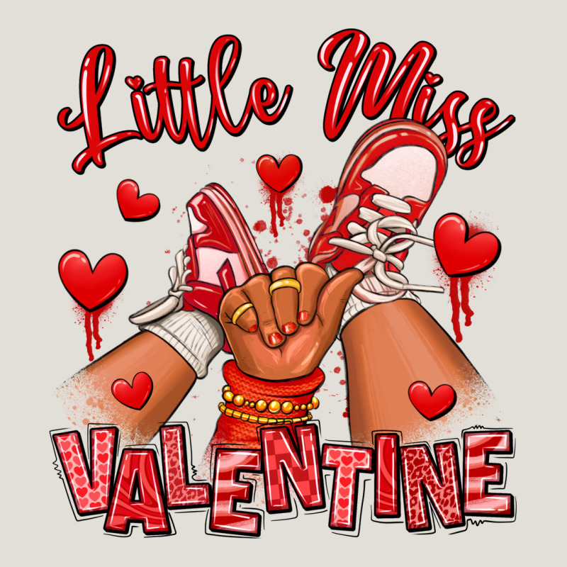 Little Miss Valentine Afro Kid Sneakers Heavy Core Tee by RanaPortraitStore | Teevron