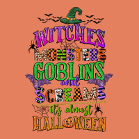 Witches Monsters Goblins And Screams Its Almost Halloween Classic Tee | Teevron