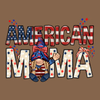 American Mama With Gnome Mother's Day Premium Tee | Teevron