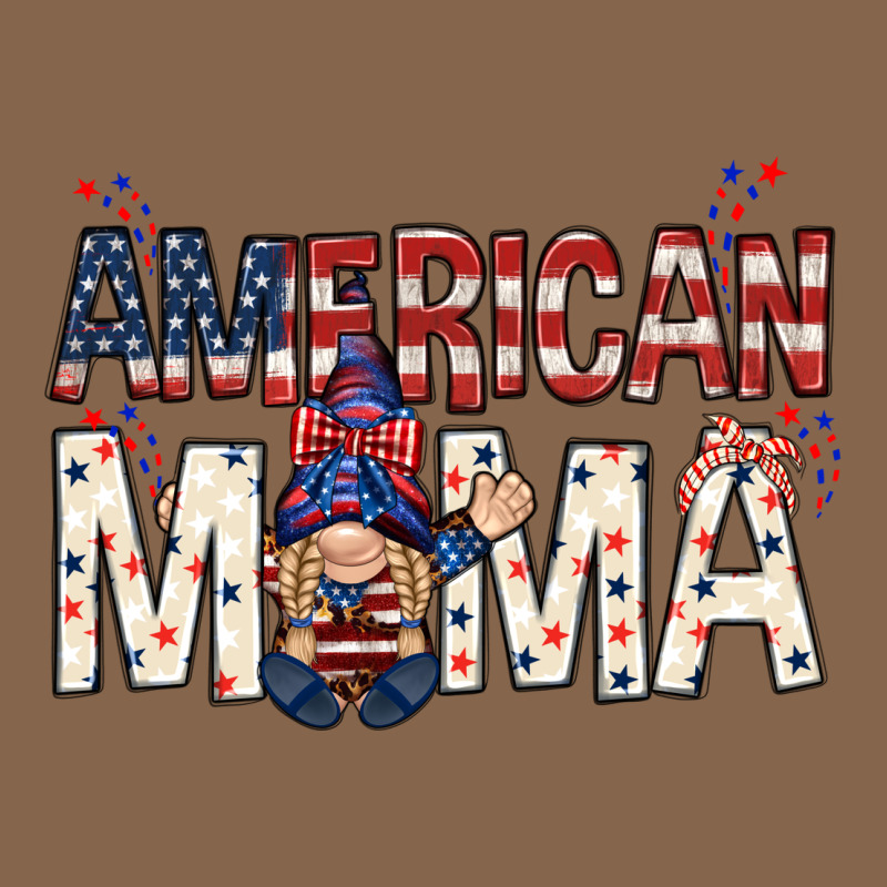 American Mama With Gnome Mother's Day Premium Tee by HowdyJamesFarm | Teevron