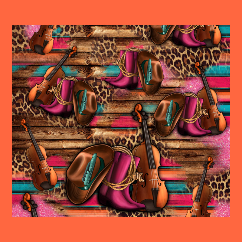 Valentines Day Violin And Cowboy Boots Country Music Premium Hoodie by Jasminsmagicworld | Teevron