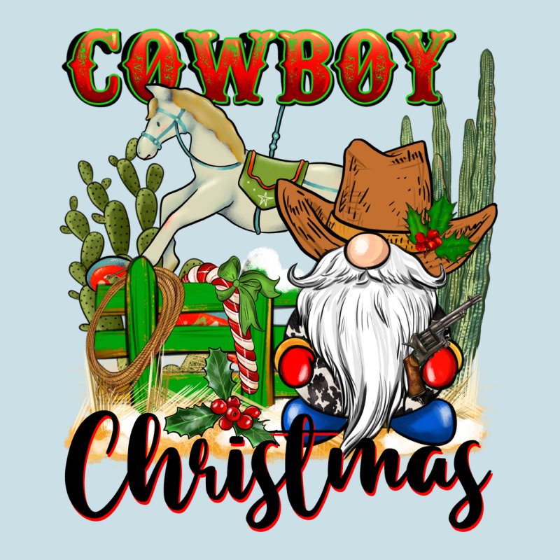 Cowboy Christmas Gnome Ladies Tee by CowGirlArtShop | Teevron