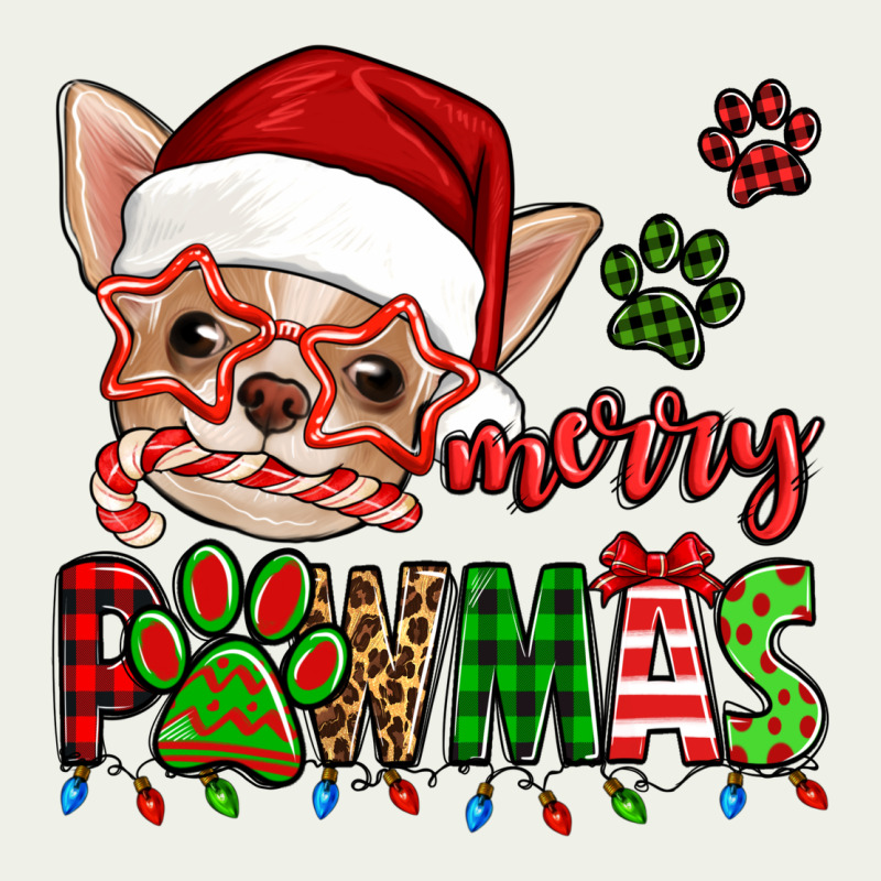 Merry Pawmas Christmas Chihuahua Urban Heavy Tee by Jasminsmagicworld | Teevron