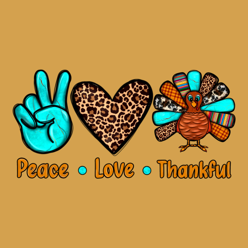 Peace Love Thankful Urban Hoodie by JahusDesignShop | Teevron