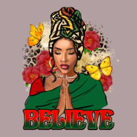 Believe Black Woman Vintage Hoodie | Teevron