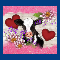 Lotus Heart Cow Valentine Premium Sweatshirt | Teevron