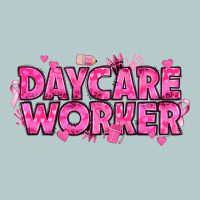 Breast Cancer Daycare Worker Heavy Core Tee | Teevron