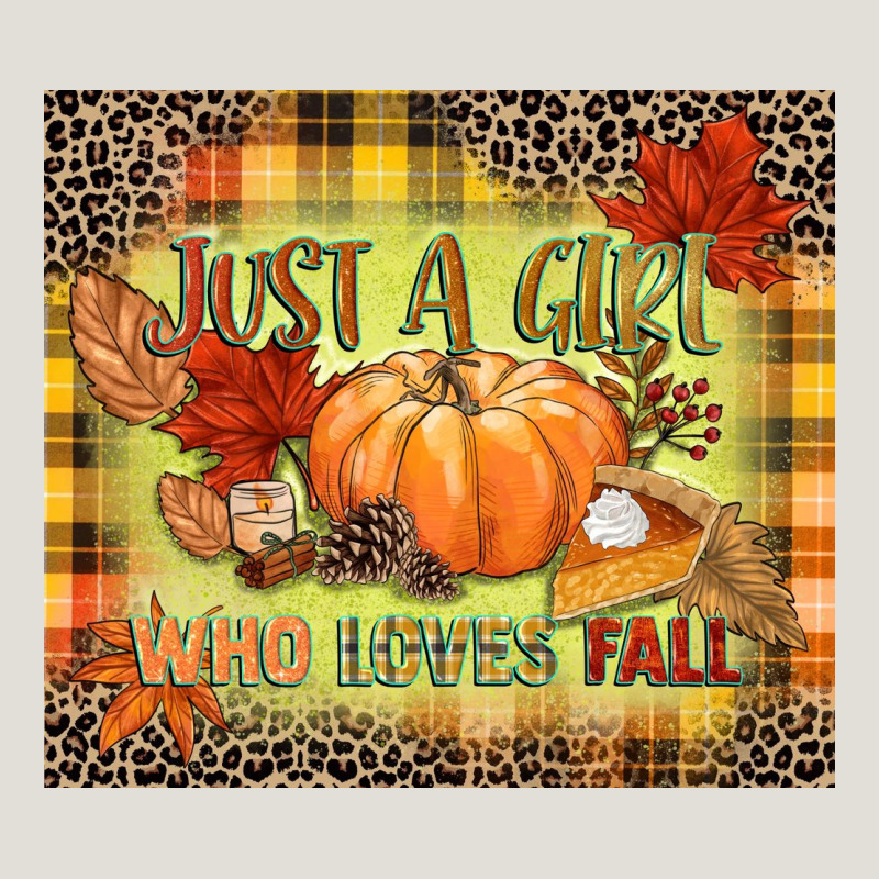Just A Girl Who Loves Fall Heavy Core Tee by NancyCooperArtShop | Teevron