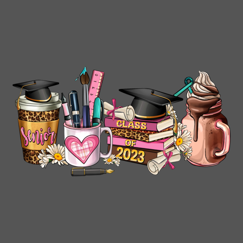 Senior 2023 Graduation Coffee Cups Zipper Hoodie by AdoDesignShop | Teevron
