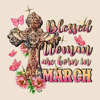 Blessed Women Are Born In March Urban Heavy Tee | Teevron