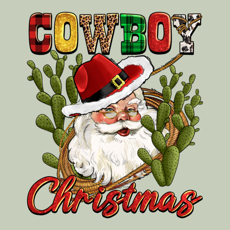 Cowboy Christmas Western Cactus Ladies Tee by CowGirlArtShop | Teevron