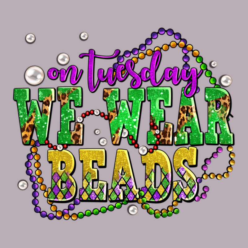 On Tuesday We Wear Beads Olivia Vintage Tee by OliviaCreatesArt | Teevron