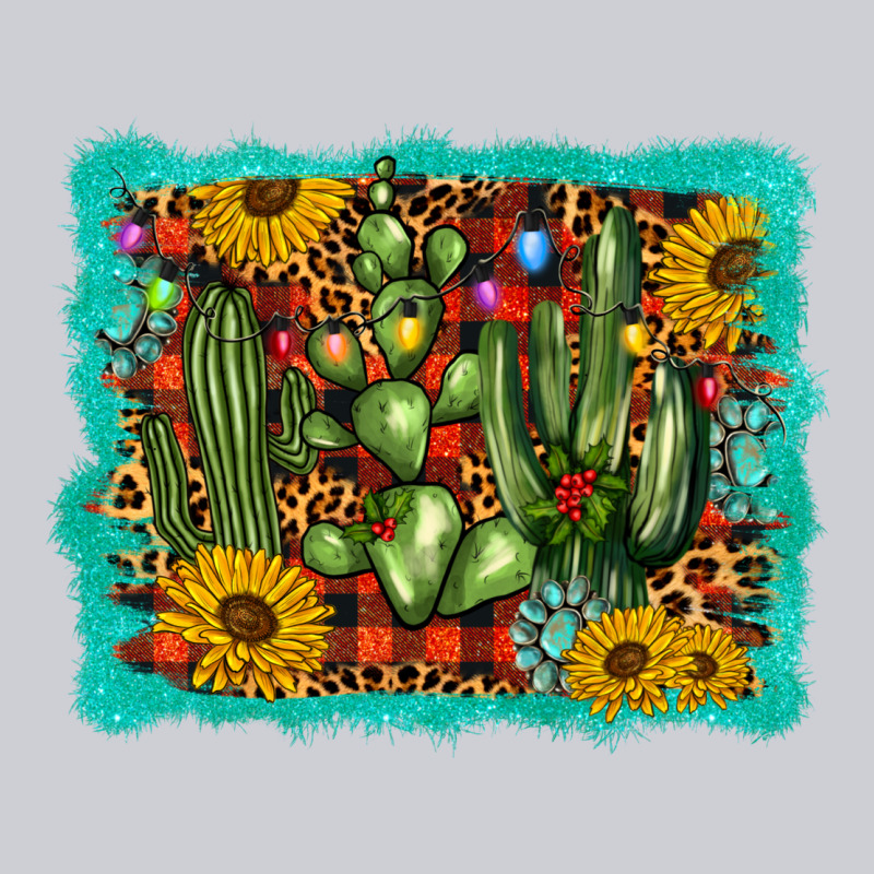 Cactus Christmas Heavyweight Sweatshirt by BarkalooDesign | Teevron