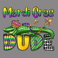 Mardi Gras Dude Alligator Olivia Vintage Tee | Teevron