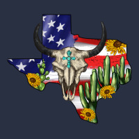 Bull Skull Texas Map American Playng Heavyweight Sweatshirt | Teevron