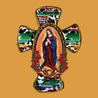 Our Lady Of Guadalupe Cross Urban Heavy Tee | Teevron