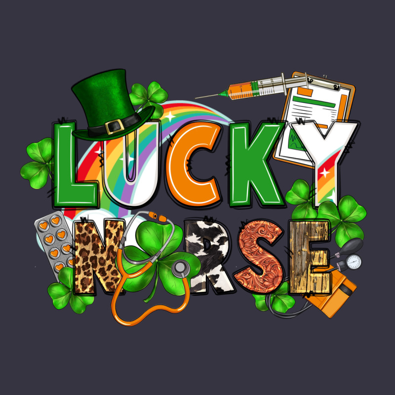 Lucky Nurse St. Patrick's Day Vintage Hoodie by FaDigitalArtStudio | Teevron